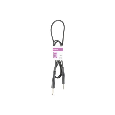 Qtx Standard Jack-Jack 1.5m Blk