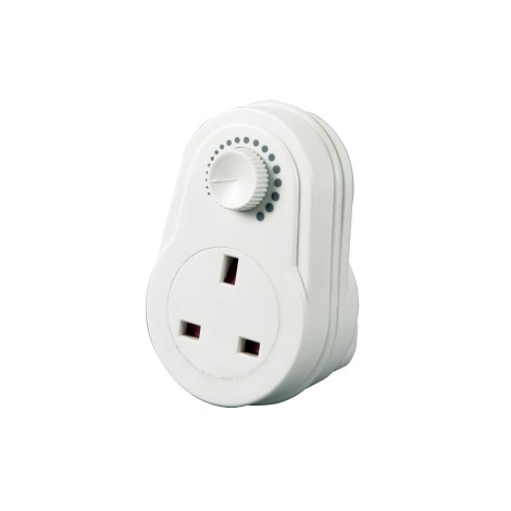 Mercury Plug-In Dimmer White