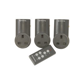 Mercury RC3 Set of 3 RF controlled socket