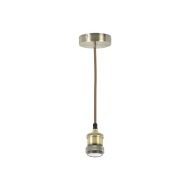 Lyyt E27 Pendant Cord Set Antique Brass