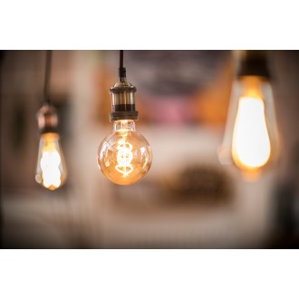 Lyyt E27 Pendant Cord Set Antique Brass