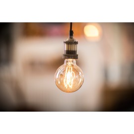 Lyyt E27 Pendant Cord Set Antique Brass