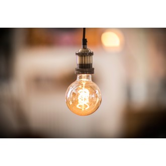 Lyyt E27 Pendant Cord Set Antique Brass