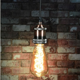 Lyyt E27 Pendant Cord Set Antique Copper