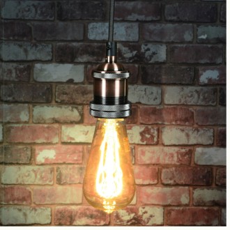 Lyyt E27 Pendant Cord Set Antique Copper