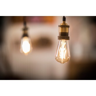 Lyyt E27 Pendant Cord Set Antique Gold