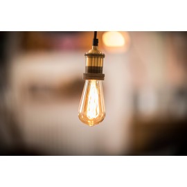 Lyyt E27 Pendant Cord Set Antique Gold