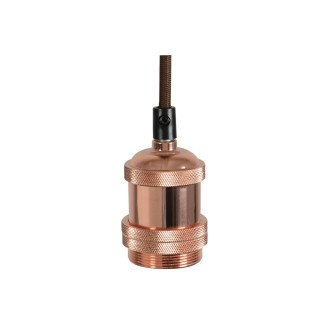 Lyyt E27 Pendant Cord Set Bright Copper