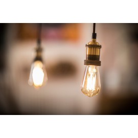 Lyyt E27 Pendant Cord Set Antique Copper