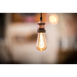 Lyyt E27 Pendant Cord Set Antique Copper