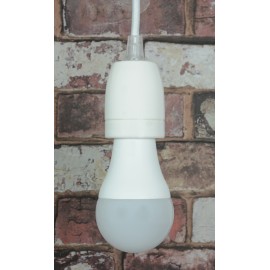 Lyyt Ceramic E27 Pendant Set - White