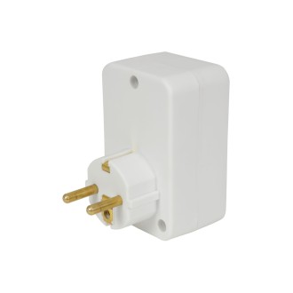 Mercury EU Travel Adaptor with Twin USB