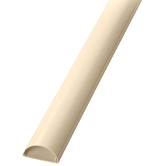 Dline Trunking 50x25mm 1m Magnolia Retail