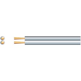 Mercury Heavy Duty Fig 8 Speaker Cable, 2 x (79 x 0.18mmØ)