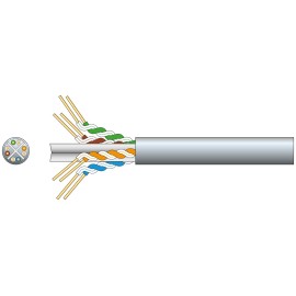 Mercury Cat6 U/UTP Network Cable 305m Grey