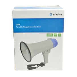 Adastra L10 megaphone 10W with siren