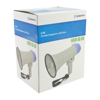 Adastra L10 megaphone 10W with siren