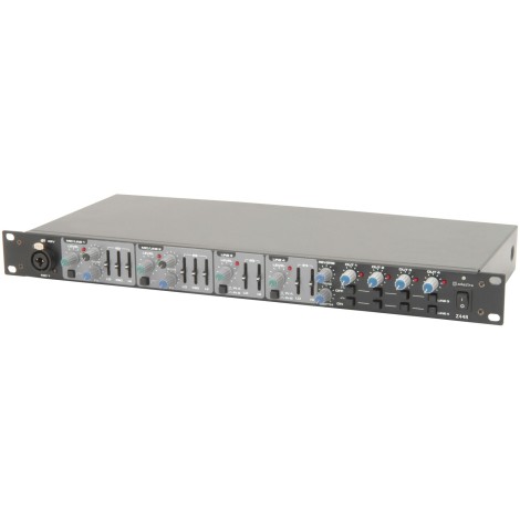 Adastra Z44R - live/zone mixer with DSP reverb - 1U rack