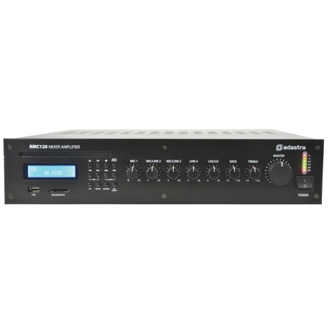 Adastra RMC120 mixer-amp 120W with CD/USB/SD/FM