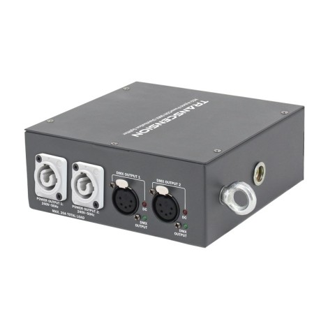 HS2 Hybrid PowerCON DMX Distribution Splitter