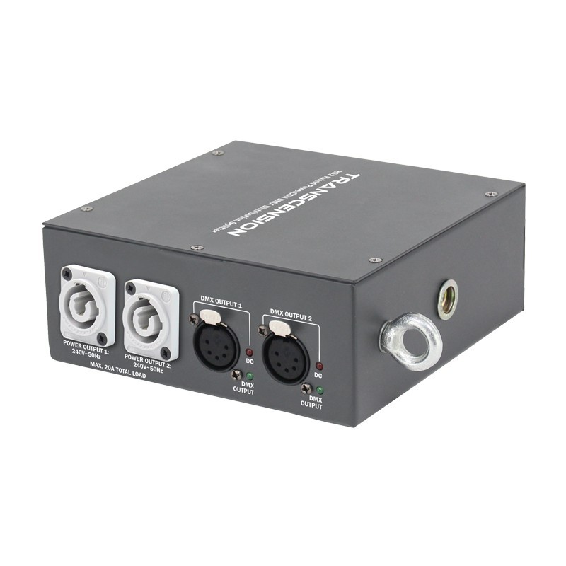 HS2 Hybrid PowerCON DMX Distribution Splitter