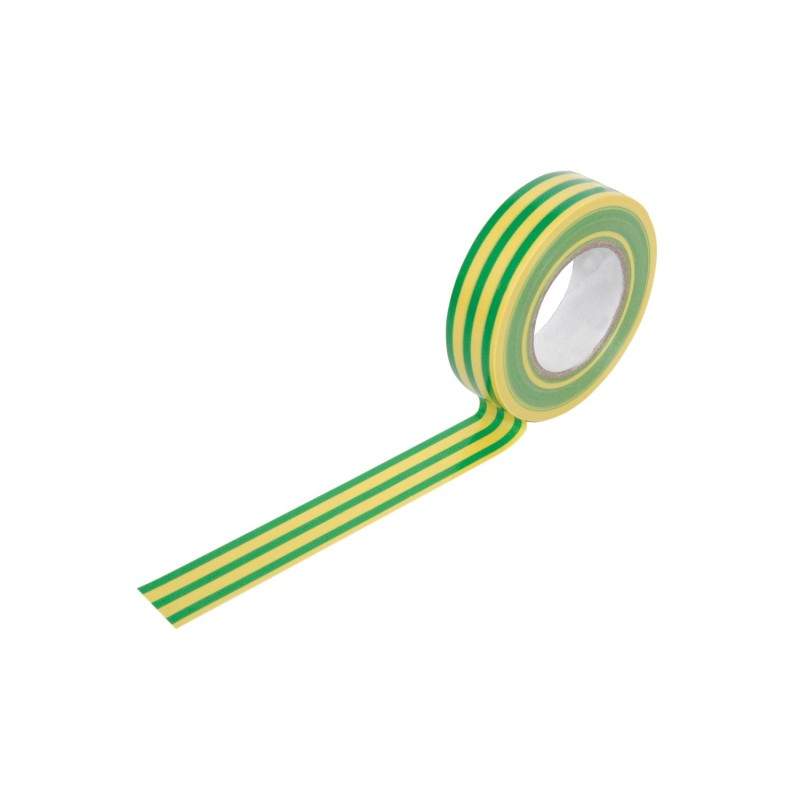 Mercury PVC20EA Electrical insulation tape, 20m, green/yellow