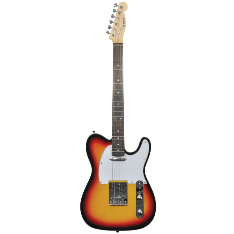 Chord CAL62 Guitar 3 Tone sunburst