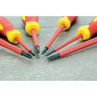 Mercury Isolated VDE 6pcs Screwdriver Set