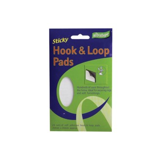 Ultratape Hook & Loop Pads - Set of 24