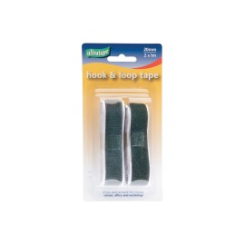 Ultratape Hook & Loop Tape Black 1m x 2