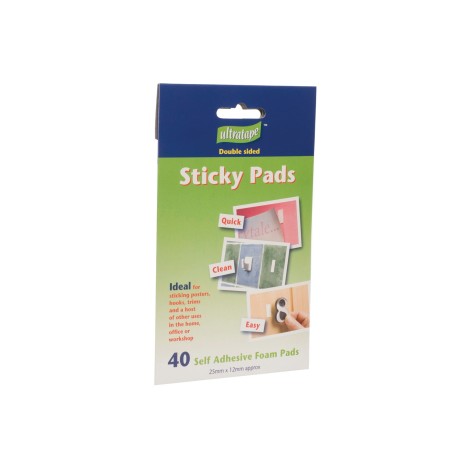 Ultratape Sticky Pads Double Side 40 pcs