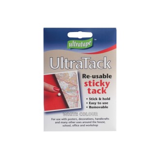 Ultratape Sticky Tack White 50gm