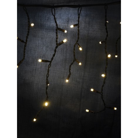 Lyyt 180LED Outdoor Icicle Light with Con WW