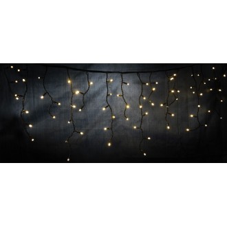Lyyt 180LED Outdoor Static Icicle Light WW