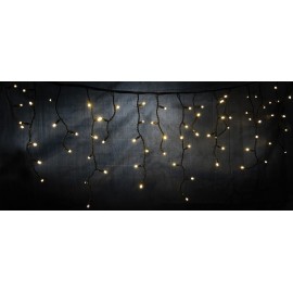 Lyyt 180LED Outdoor Static Icicle Light WW