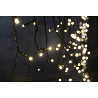 Lyyt 240 LED Indoor Icicle String Lights with Timer Control WW