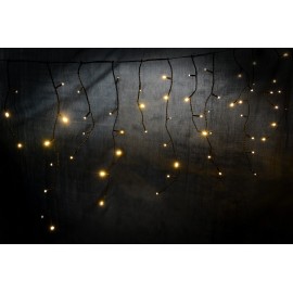 Lyyt 240 LED Indoor Icicle String Lights with Timer Control WW