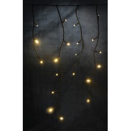 Lyyt 240 LED Indoor Icicle String Lights with Timer Control WW
