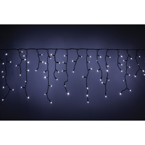 Lyyt 100 LED Connectable Icicle String Light CW