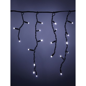 Lyyt 100 LED Connectable Icicle String Light CW