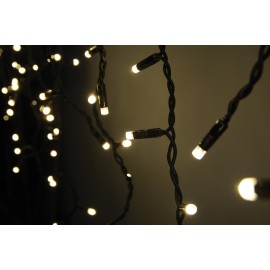 Lyyt 100 LED Connectable Icicle String Light WW