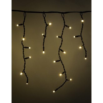 Lyyt 100 LED Connectable Icicle String Light WW
