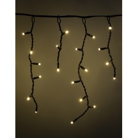 Lyyt 100 LED Connectable Icicle String Light WW