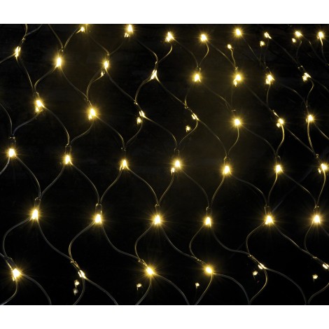Lyyt 144 LED Connectable Net Light WW