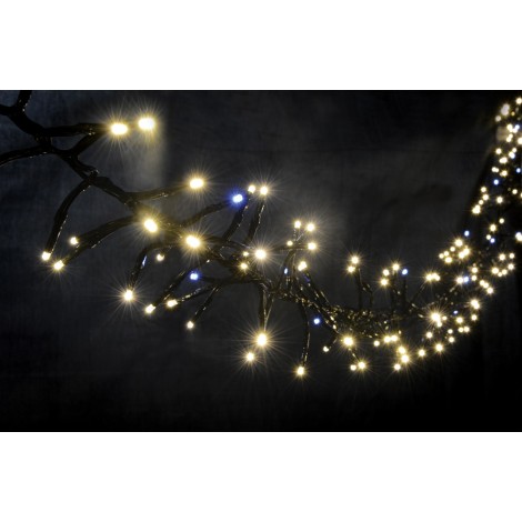 Lyyt 240LED Static Twinkle Cluster Light WW