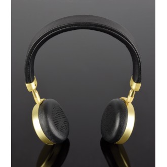 Avlink Metallic Bluetooth Headphones Gold