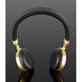 Avlink Metallic Bluetooth Headphones Gold