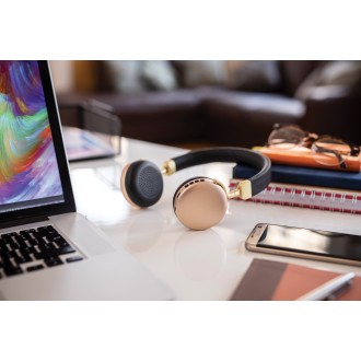 Avlink Metallic Bluetooth Headphones Gold