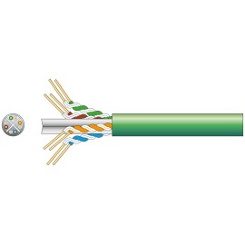 Mercury Cat6 U/UTP Network Cable 305m Green
