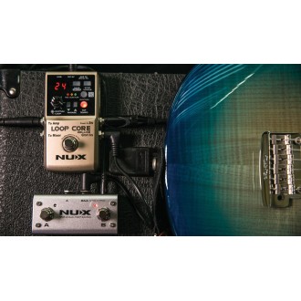 Nux Loop Core Deluxe 24-bit Looper Pedal Bundle